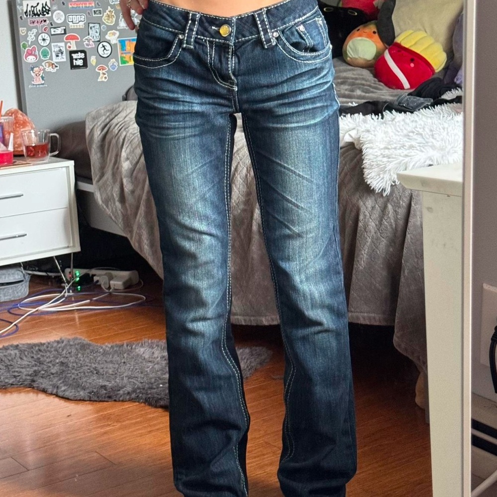 Y2K bootcut jeans from Mossimo Supply Co!